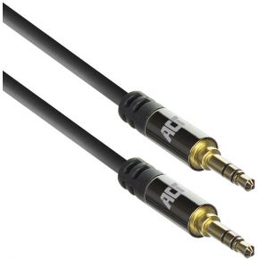 ACT AC3613 audio kabel 10 m 3.5mm Zwart