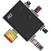 ACT-AC6370-geheugenkaartlezer-USB-3-2-Gen-1-3-1-Gen-1-Type-A-Zwart