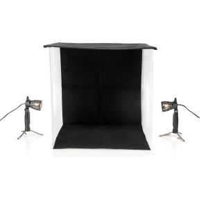 Nedis Fotostudioset 60 X 60 Cm 2800 K Opvouwbaar nedis kopen in de aanbieding