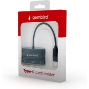 Gembird-UHB-CR3-02-geheugenkaartlezer-Zwart-USB-3-0-3-1-Gen-1-Type-C