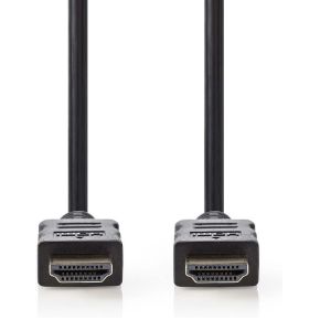 Nedis High Speed HDMI-Kabel met Ethernet | HDMI-Connector - HDMI-Connector | 2,0 m | Zwart