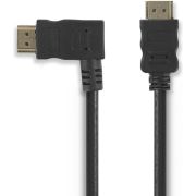 Nedis High Speed HDMI-Kabel met Ethernet | HDMI-Connector - HDMI-Connector Links Haaks | 1,5 m |