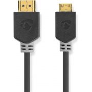 Nedis-High-Speed-HDMI-kabel-met-Ethernet-HDMI-connector-HDMI-mini-connector-2-0-m-Antraci