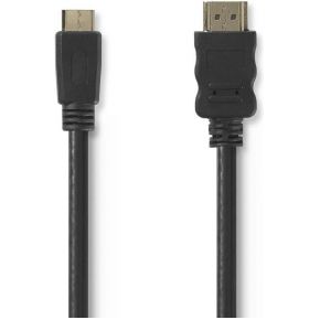 Nedis High Speed HDMI-kabel met Ethernet | HDMI-connector - HDMI-mini-connector | 3,0 m | Zwart