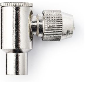 Nedis Iec Coax Connector Haaks Male 2 Stuks Metaal nedis kopen in de aanbieding
