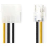 Nedis Interne Voedingskabel Molex Male - PCI Express Male 0,15 m