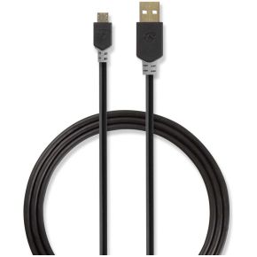 Nedis Kabel Usb 20 A Male Micro B 10 M Antraciet Ccbw60500At10 nedis kopen in de aanbieding Nedis Kabel Usb 20 A Male Micro B 10 M Antraciet Ccbw60500At10 nedis kopen in de aanbieding