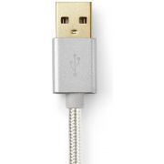 Nedis-Kabel-USB-2-0-A-male-Micro-B-male-2-0-m-Aluminium