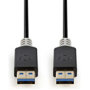 Nedis Kabel USB 3.0 | A male - A male | 2,0 m | Antraciet [CCBW61000AT20]