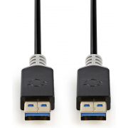 Nedis-Kabel-USB-3-0-A-male-A-male-2-0-m-Antraciet-CCBW61000AT20-