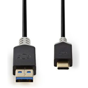 Nedis Kabel USB 3.1 | Type-C male - A male | 1,0 m | Antraciet [CCBW61600AT10]
