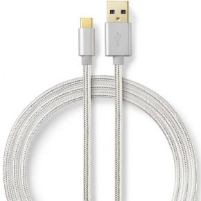 Nedis Kabel USB 3.1 | Type-C male - A male | 2,0 m | Aluminium