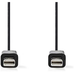 Nedis Mini-DisplayPort-Kabel | Mini-DisplayPort Male - Mini-DisplayPort Male | 1,0 m | Zwart
