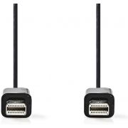 Nedis-Mini-DisplayPort-Kabel-Mini-DisplayPort-Male-Mini-DisplayPort-Male-1-0-m-Zwart