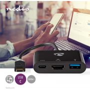 Nedis-CCBW64765AT02-kabeladapter-verloopstukje-USB-C-USB-C-USB-3-1-HDMI-Antraciet