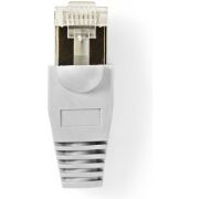 Nedis Netwerkconnectorset | RJ45 (8P8C) Male - Vrije Trekontlasting | 10 Stuks | Grijs