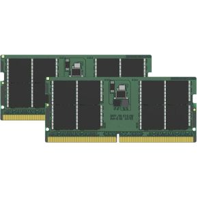 Kingston Technology 64GB DDR5-4800MT/S SODIMM (KIT OF 2) geheugenmodule 2 x 32 GB 4800 MHz