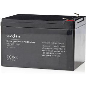 Nedis Oplaadbare Loodzuuraccu 12V 12 000 Mah 167 X 181 X 77 Mm nedis kopen in de aanbieding