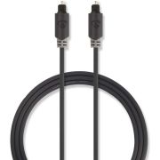Productafbeelding van Nedis Optische Audiokabel | Toslink male - Toslink male | 1,0 m | Antraciet [CABW25000AT10]