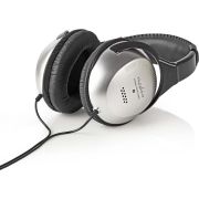 Nedis-Over-ear-Koptelefoon-bedraad-6-00-m-zilver-zwart