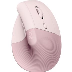 Logitech Lift Verticale Ergonomische Muis Roze