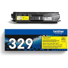 Brother TN-329 Y Toner geel