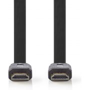 Nedis-Platte-High-Speed-HDMI-kabel-met-Ethernet-HDMI-connector-HDMI-connector-1-5-m-Zwart