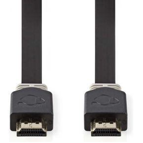 Nedis Platte High Speed HDMI-kabel met Ethernet | HDMI-connector - HDMI-connector | 2,0 m | Antra