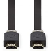 Nedis Platte High Speed HDMI-kabel met Ethernet | HDMI-connector - HDMI-connector | 2,0 m | Antra