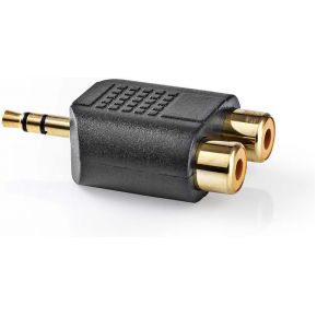 Nedis Stereo Audioadapter | 3,5 mm male - 2x RCA female