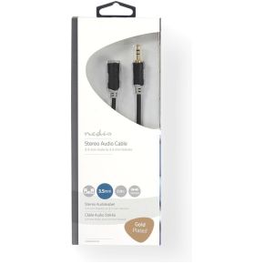 Nedis Stereo Audiokabel 35 Mm Male 35 Mm Female 20 M Antraciet Cabw22050At20 nedis kopen in de aanbieding