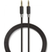 Nedis Stereo audiokabel | 3,5 mm male - 3,5 mm male | 2,0 m | Antraciet [CABW22000AT20]