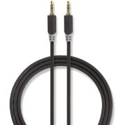 Nedis Stereo audiokabel | 3,5 mm male - 3,5 mm male | 3,0 m | Antraciet [CABW22000AT30]