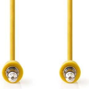 Nedis Stereo Audiokabel 35 Mm Male 35 Mm 10 M Geel nedis kopen in de aanbieding