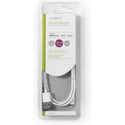 Nedis-Sync-and-Charge-Kabel-Apple-Lightning-USB-A-Male-1-0-m-Wit