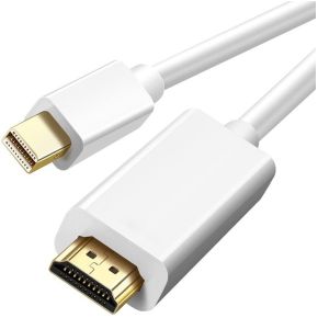 Techly Icoc Mdp 020H Kabeladapterverloopstukje Hdmi Mini Displayport Wit techly kopen in de aanbieding
