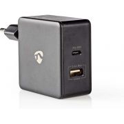 Nedis-Thuislader-3-0-A-USB-USB-C-Power-Delivery-45-W-Zwart-WCPD45W100BK-