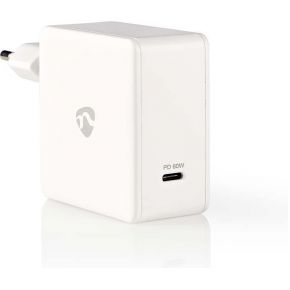 Nedis Thuislader | 3,0 A | USB-C | Power Delivery 60 W | Wit
