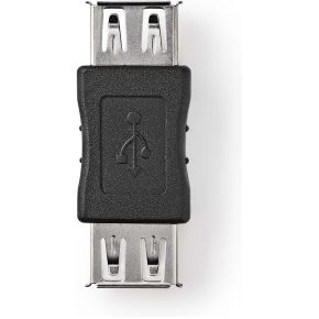 Nedis USB 2.0-Adapter | A Female - A Female | Zwart [CCGP60900BK]