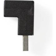 Nedis-USB-2-0-Adapter-A-Male-A-Female-90-deg-Gehoekt-Zwart