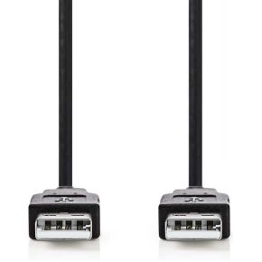 Nedis Usb 20 Kabel A Male A 50 M Zwart nedis kopen in de aanbieding