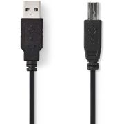 Nedis USB 2.0-Kabel A Male B Male 3 m