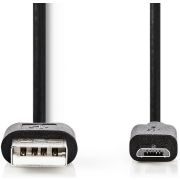 Nedis-USB-2-0-Kabel-A-Male-Micro-B-Male-3-0-m-Zwart-CCGP60500BK30-