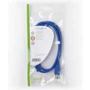 Nedis-USB-3-0-Kabel-A-Male-A-Male-1-0-m-Blauw