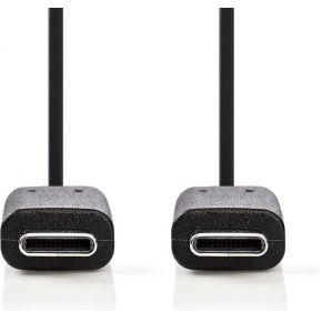 Nedis USB 3.1-Kabel (Gen1) | Type-C Male - Type-C Male | 1,0 m | Zwart