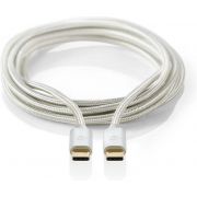 Nedis-USB-3-1-kabel-Gen2-Type-C-male-Type-C-male-1-0-m-Aluminium
