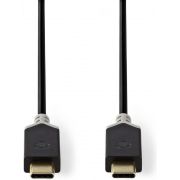Nedis-USB-3-1-kabel-Gen2-Type-C-male-Type-C-male-1-0-m-Antraciet-CCBW64750AT10-