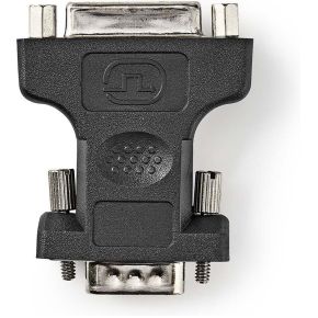 Nedis Vga Dvi Adapter Male I 245 Pins Female Zwart Ccgb32901Bk nedis kopen in de aanbieding