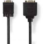 Nedis-VGA-kabel-VGA-male-2x-VGA-female-0-2-m-Zwart