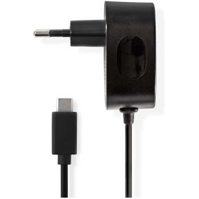 Nedis Wandoplader | 3,0 A | Vaste kabel | USB-C™ | Zwart